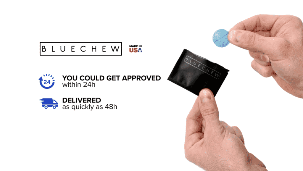 BlueChew Viagra treatment