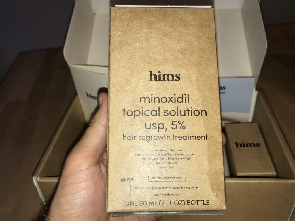 hims minoxidil package