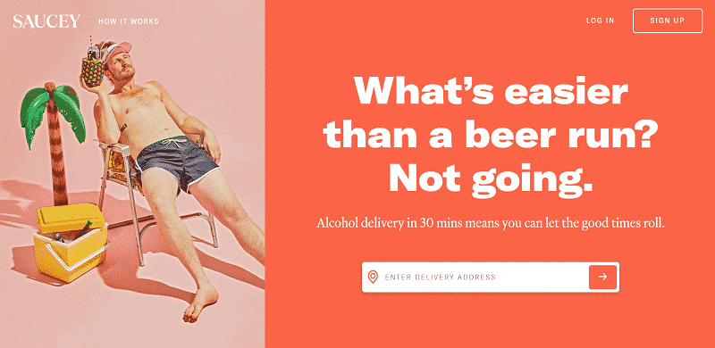 Saucey 30 minutes Delivery