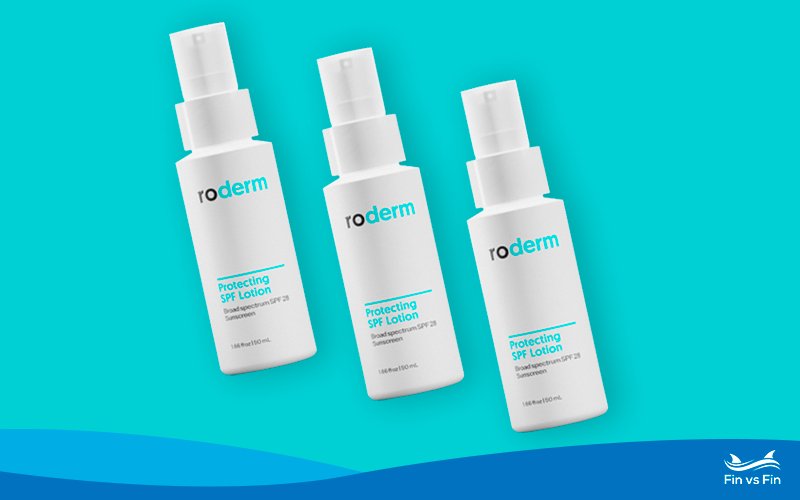 ro derm protecting SPF lotion