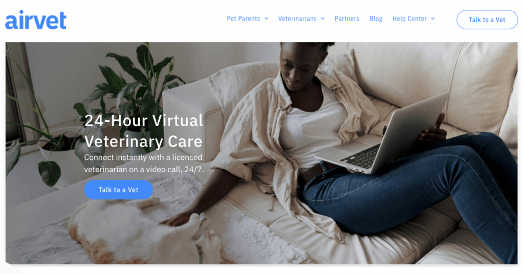 Airvet Homepage