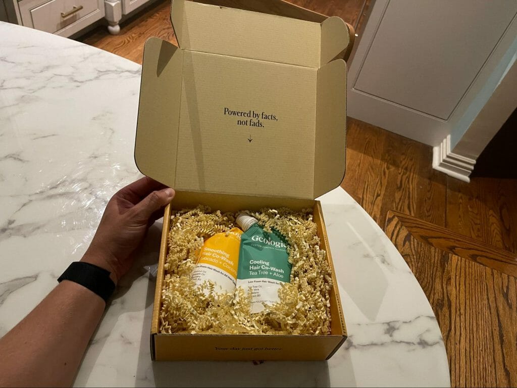 geologie face wash unboxed