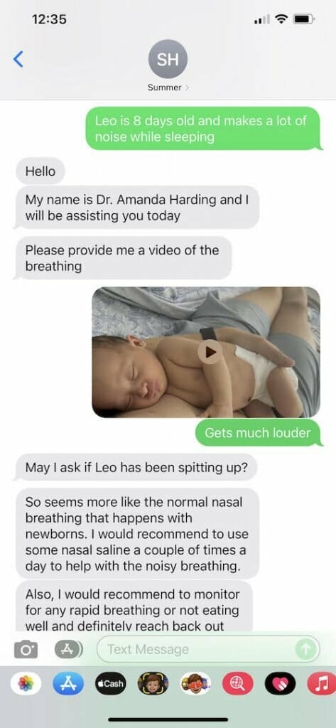 sumer health customer conversation