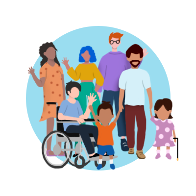 a group of people