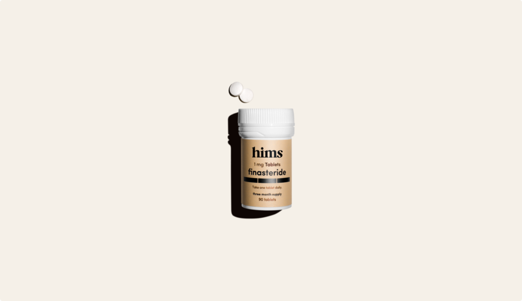 hims uk Finasteride Bottle
