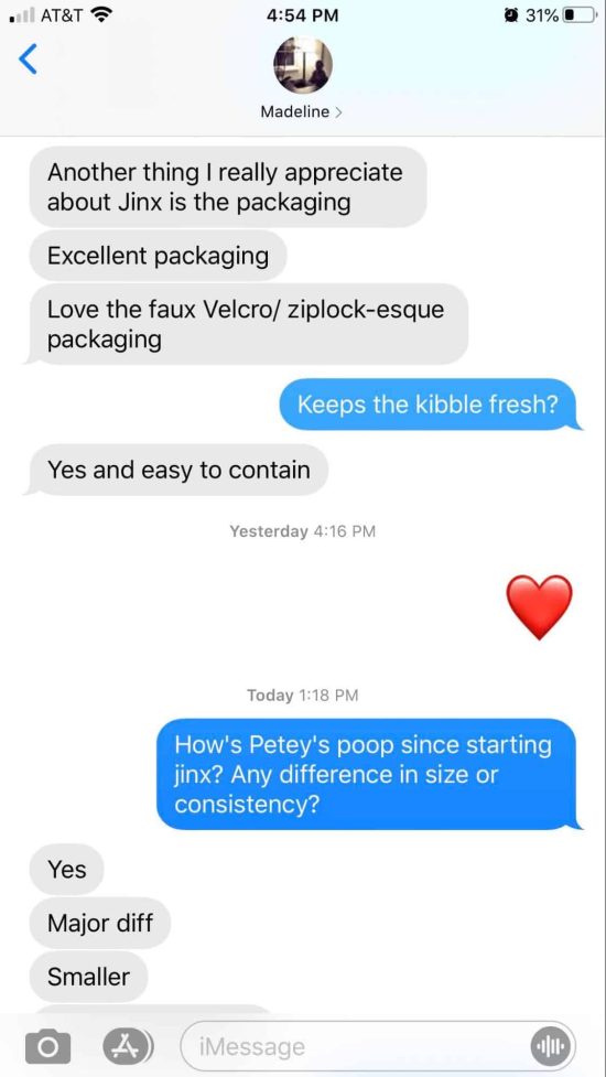 jinx customer feedback