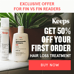Keeps Review - Is it a Legit Hair Loss Subscription for Men? - Fin vs Fin