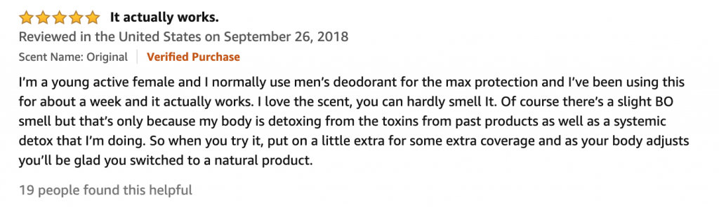 Kopari refillable deodorant Review