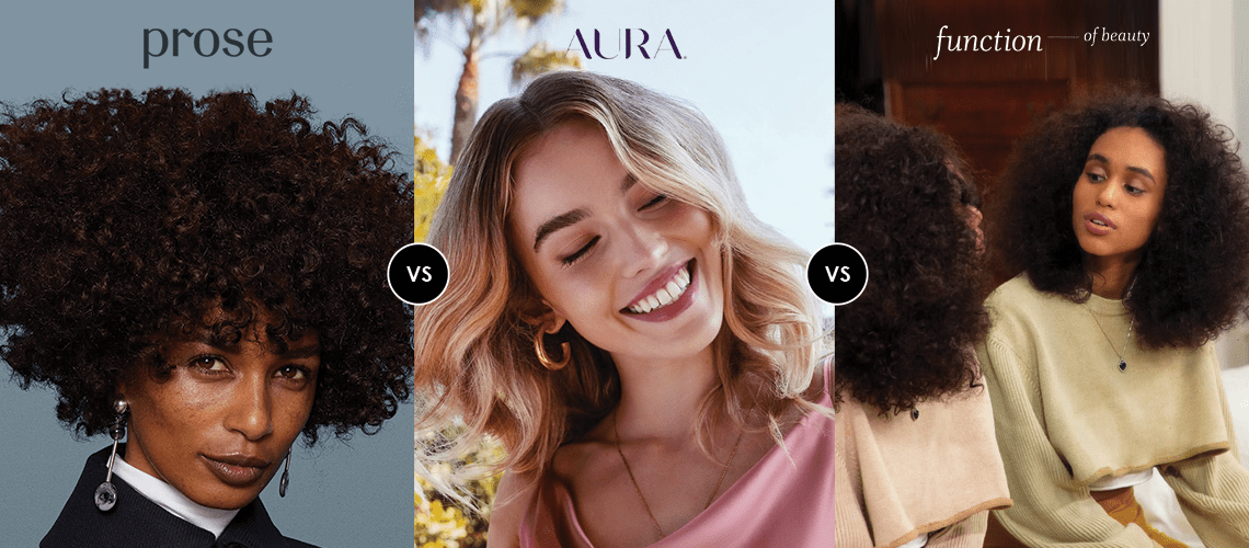 Prose vs Function of Beauty vs Aura: What's the Best Personalized Hair Care  Brand? - Fin vs Fin