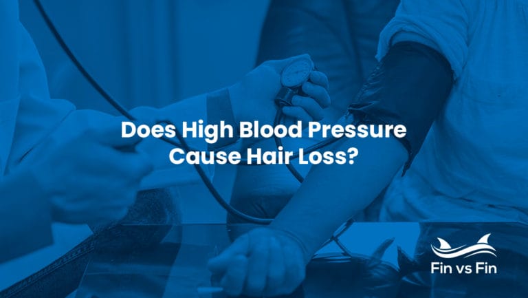 Does high blood pressure cause hair loss
